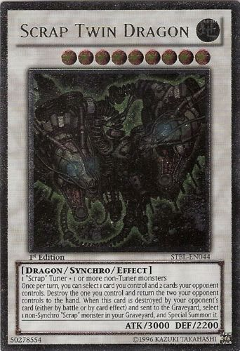 Scrap Twin Dragon [STBL-EN044] Ultimate Rare - Duel Kingdom