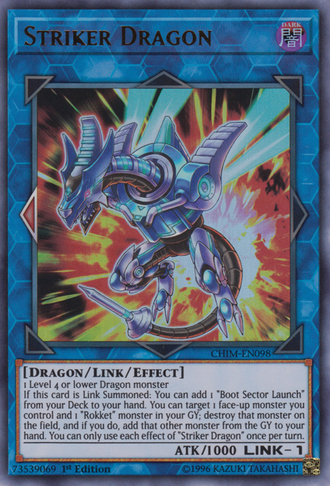 Striker Dragon [CHIM-EN098] Ultra Rare - Duel Kingdom