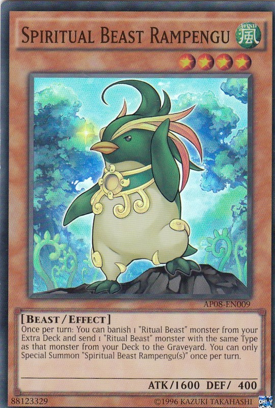 Spiritual Beast Rampengu [AP08-EN009] Super Rare - Duel Kingdom