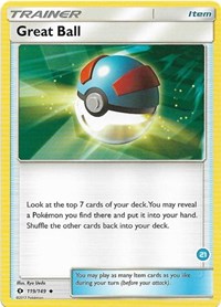 Great Ball (21) (Alolan Ninetales Half-Deck) [Sun & Moon: Trainer Kit - Alolan Sandslash & Alolan Ninetales] - Duel Kingdom