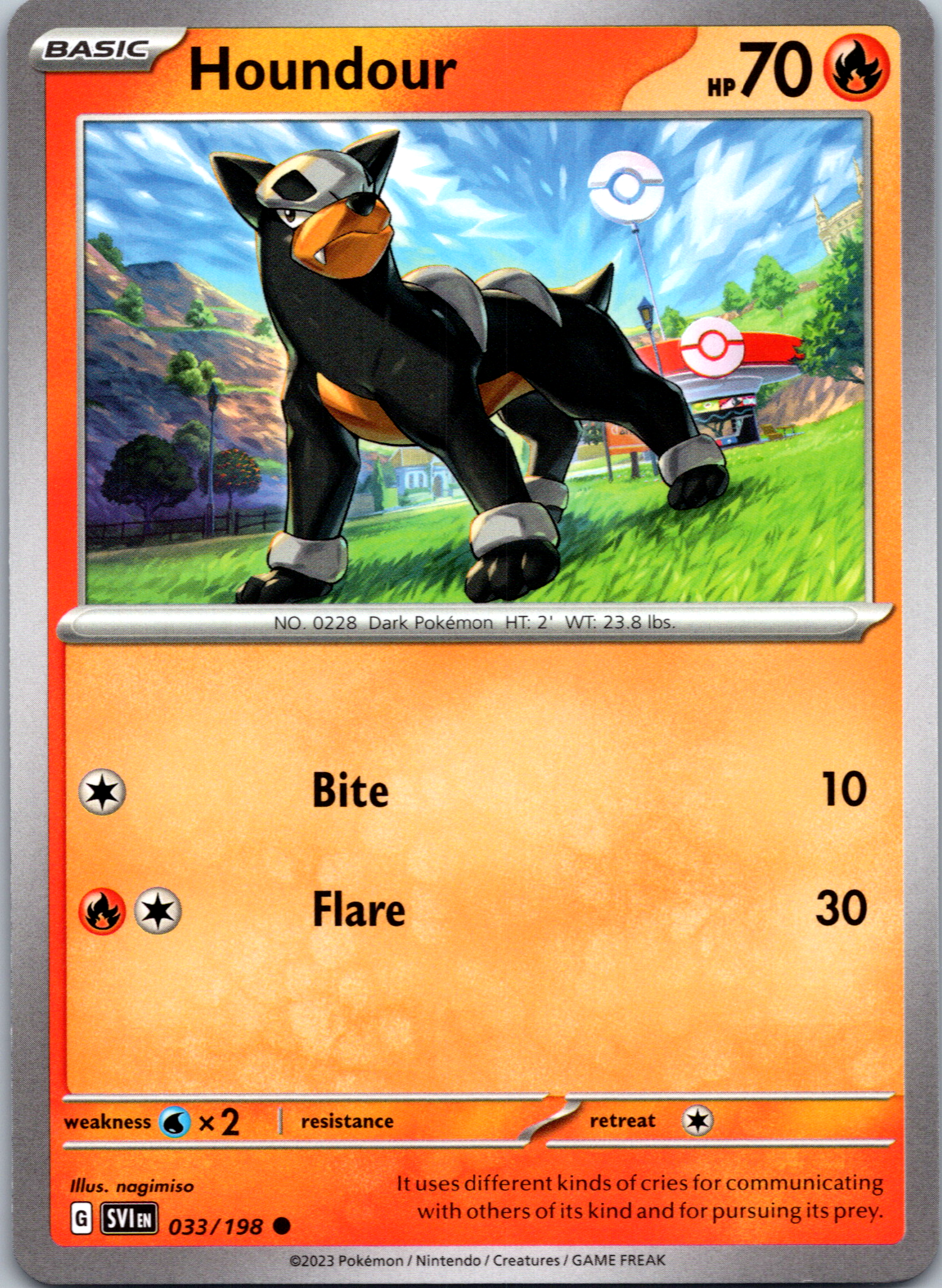 Houndour (033/198) [Scarlet & Violet: Base Set]