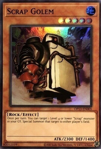 Scrap Golem [OP13-EN005] Super Rare - Duel Kingdom