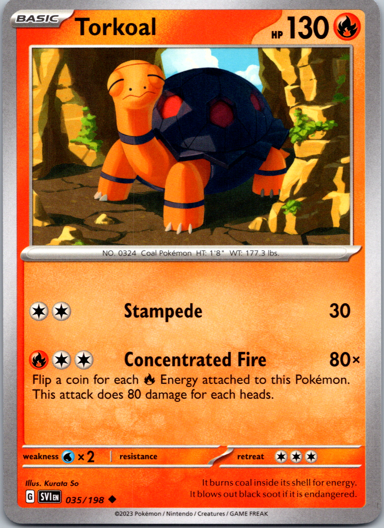 Torkoal (035/198) [Scarlet & Violet: Base Set]