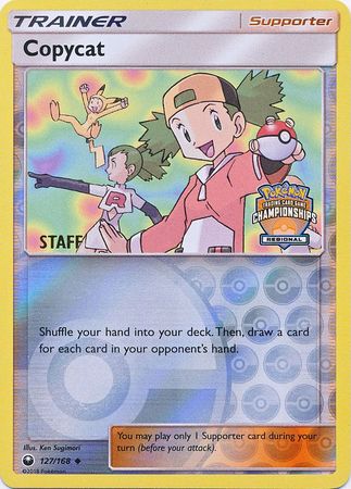 Copycat (127/168) (Regional Championship Promo Staff) [Sun & Moon: Celestial Storm] - Duel Kingdom