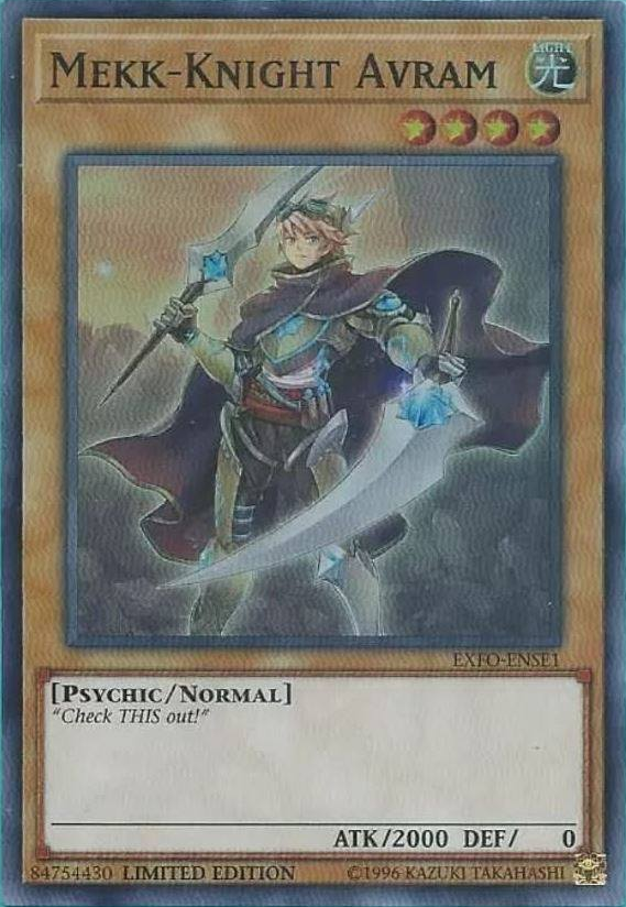 Mekk-Knight Avram [EXFO-ENSE1] Super Rare - Duel Kingdom