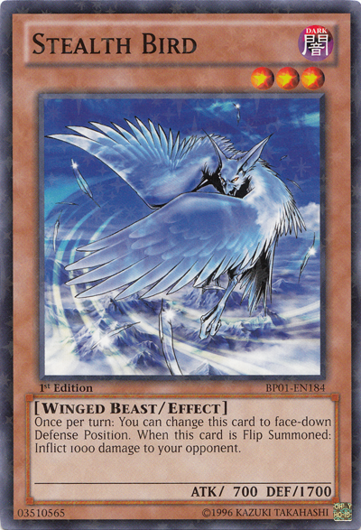 Stealth Bird [BP01-EN184] Starfoil Rare - Duel Kingdom