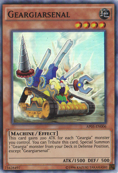 Geargiarsenal [AP05-EN006] Super Rare - Duel Kingdom