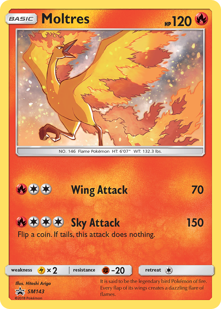 Moltres (SM143) [Sun & Moon: Black Star Promos] - Duel Kingdom