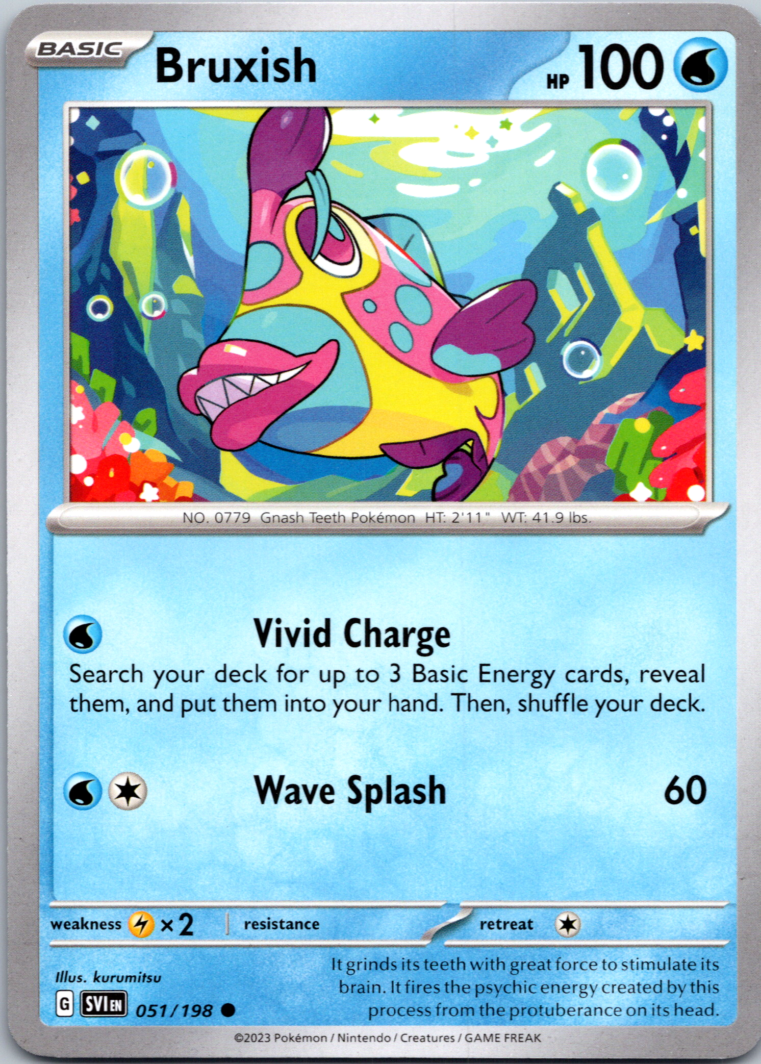 Bruxish (051/198) [Scarlet & Violet: Base Set]