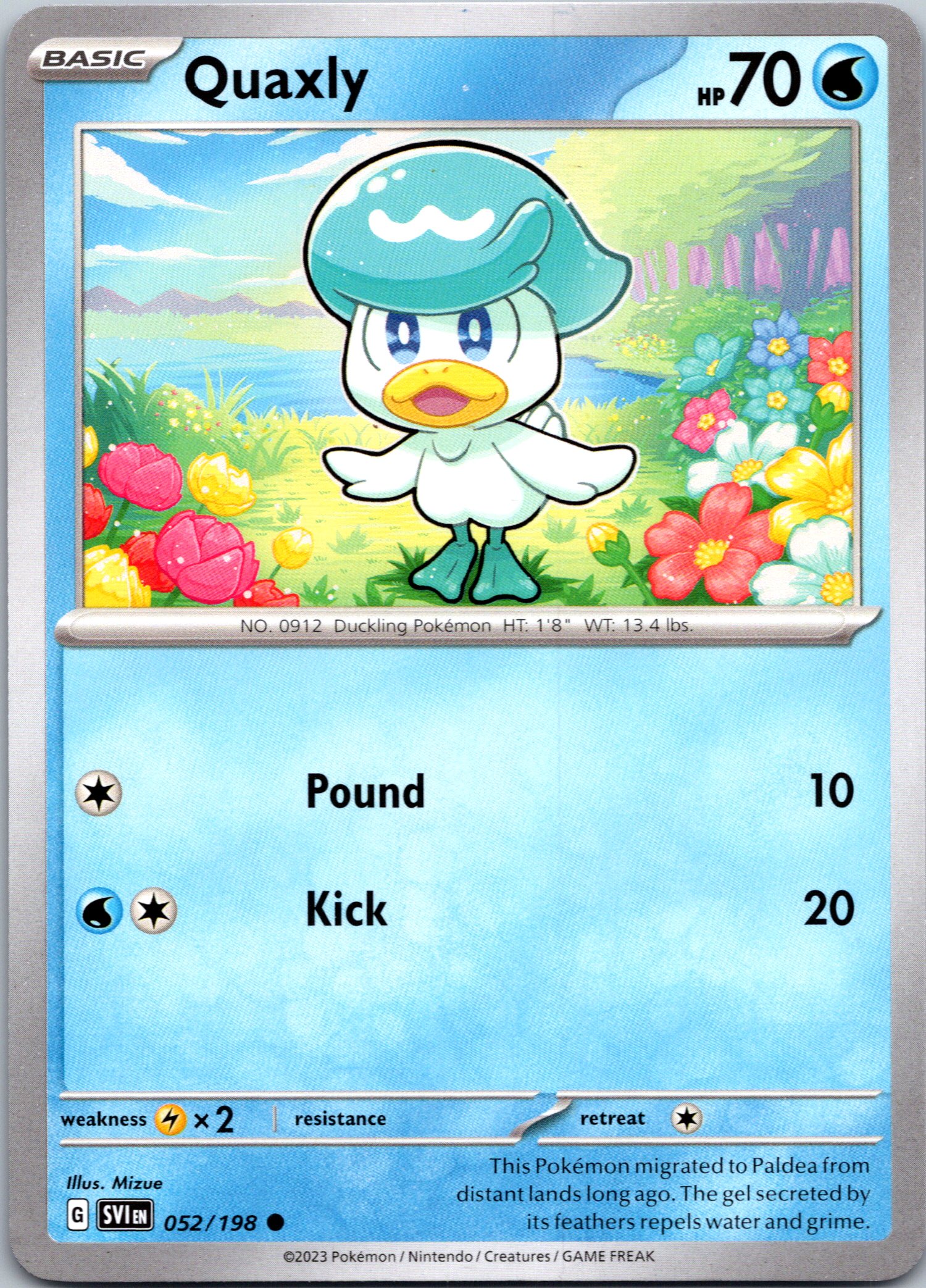 Quaxly (052/198) [Scarlet & Violet: Base Set]