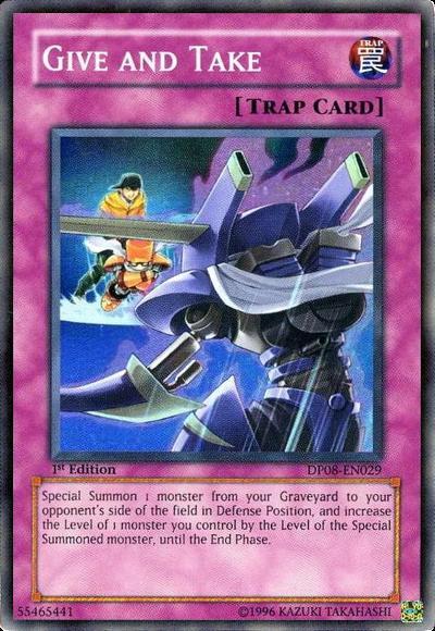 Give and Take [DP08-EN029] Super Rare - Duel Kingdom