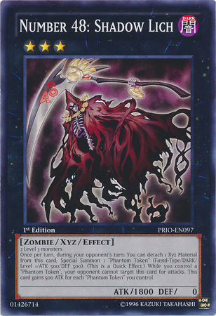 Number 48: Shadow Lich [PRIO-EN097] Common - Duel Kingdom