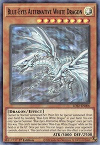 Blue-Eyes Alternative White Dragon (Green) [LDS2-EN008] Ultra Rare - Duel Kingdom
