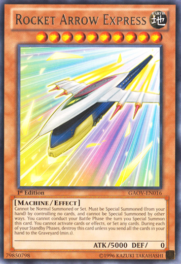 Rocket Arrow Express [GAOV-EN016] Rare - Duel Kingdom