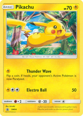 Pikachu (SM04) (Target Non Holo) [Sun & Moon: Black Star Promos] - Duel Kingdom