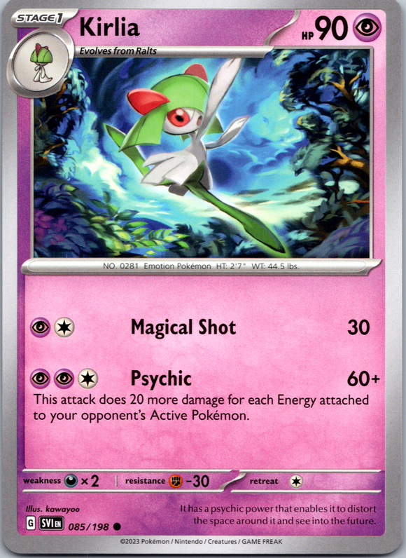 Kirlia - 085/198 [85] - (SV01 Scarlet & Violet Base Set)