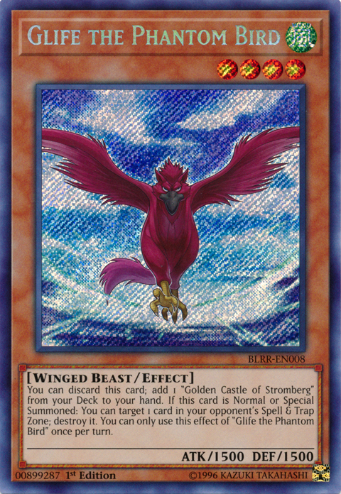 Glife the Phantom Bird [BLRR-EN008] Secret Rare - Duel Kingdom