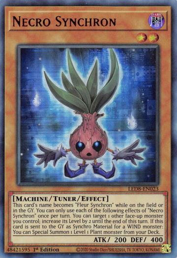 Necro Synchron [LED8-EN023] Ultra Rare - Duel Kingdom