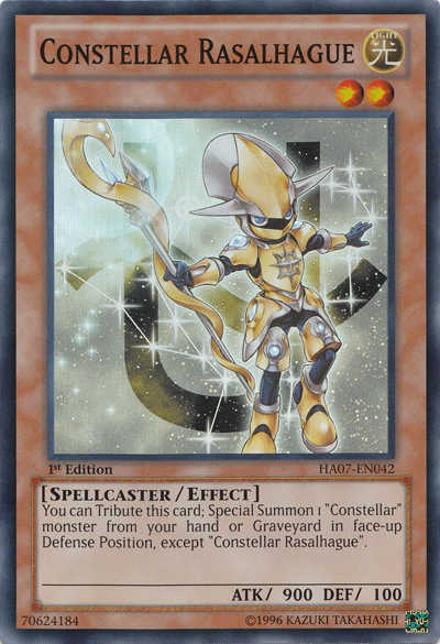 Constellar Rasalhague [HA07-EN042] Super Rare - Duel Kingdom