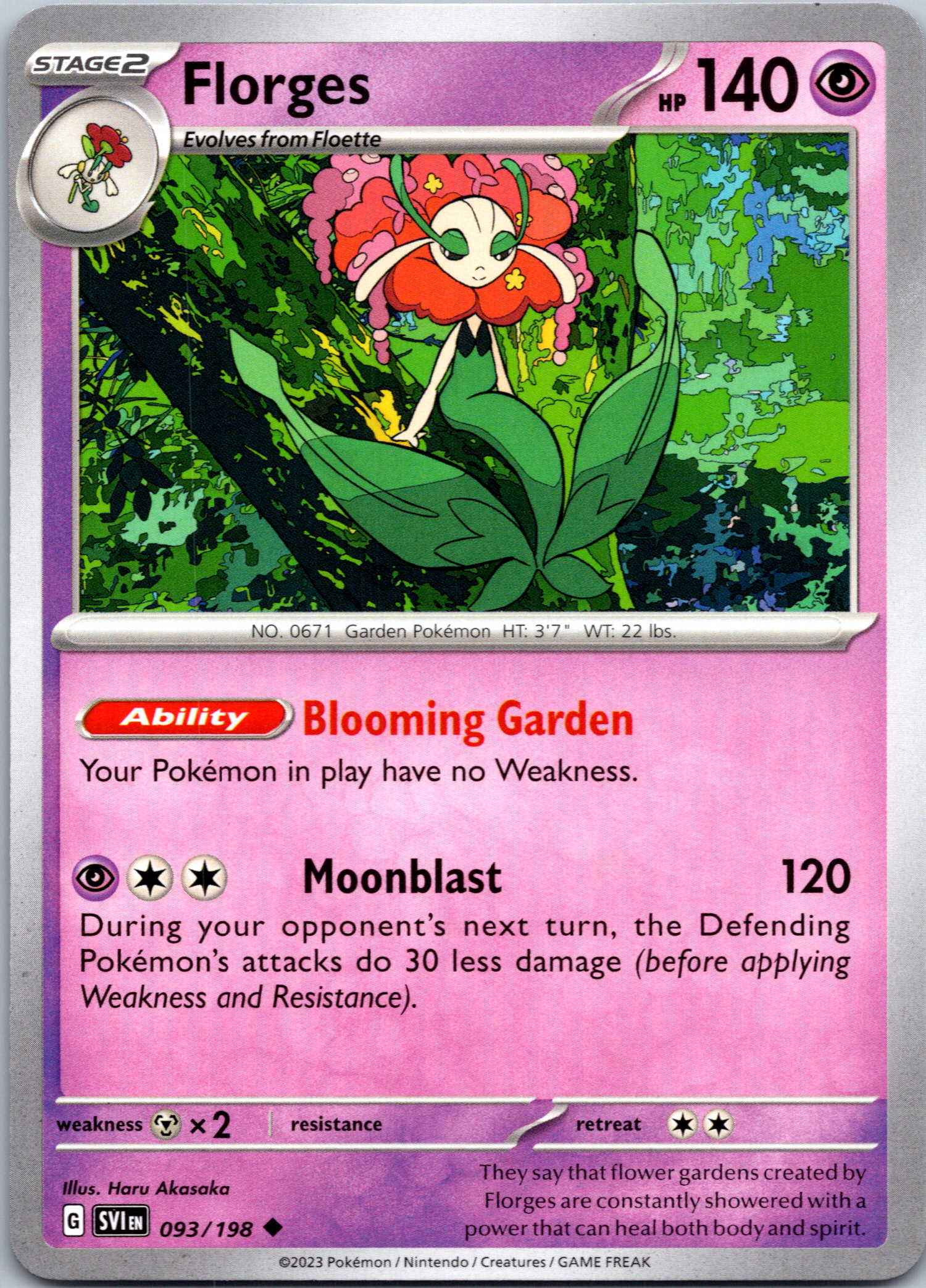 Florges (093/198) [Scarlet & Violet: Base Set]