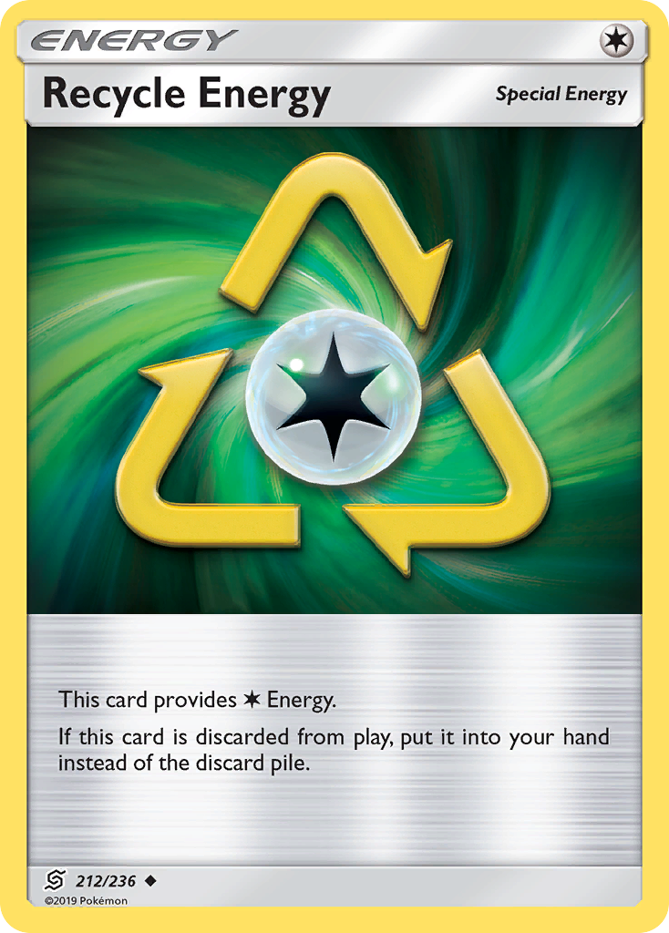 Recycle Energy (212/236) [Sun & Moon: Unified Minds] - Duel Kingdom