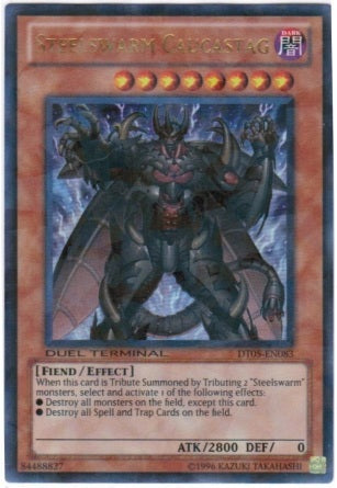 Steelswarm Caucastag [DT05-EN083] Ultra Rare - Duel Kingdom