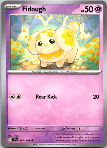 Fidough - 097/198 [97] - (SV01 Scarlet & Violet Base Set)