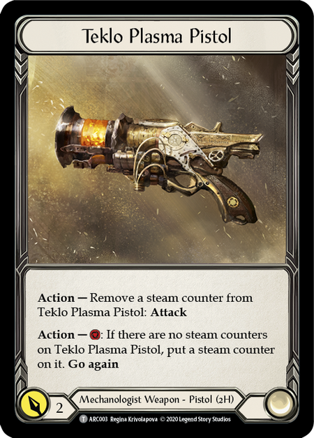 Nebula Blade // Teklo Plasma Pistol [U-ARC077 // U-ARC003] (Arcane Rising Unlimited)