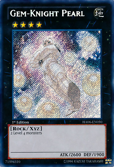 Gem-Knight Pearl [HA06-EN050] Secret Rare - Duel Kingdom