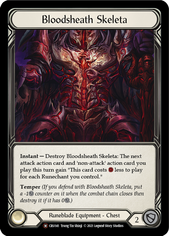 Bloodsheath Skeleta [CRU141] Unlimited Normal - Duel Kingdom