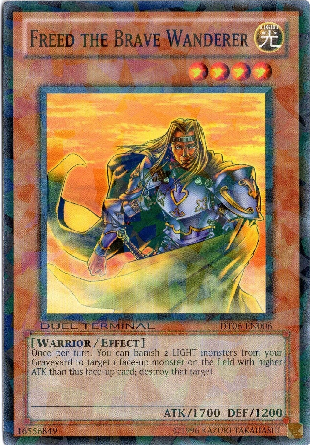 Freed the Brave Wanderer [DT06-EN006] Common - Duel Kingdom