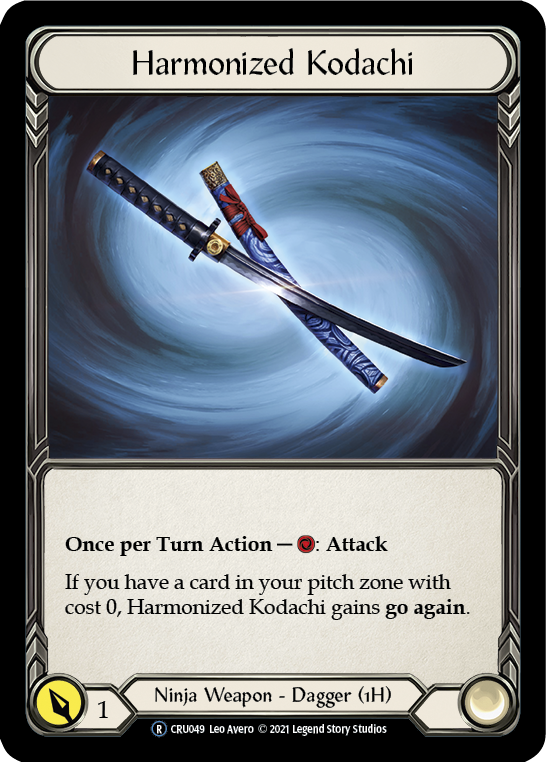 Harmonized Kodachi [CRU049] Unlimited Normal - Duel Kingdom