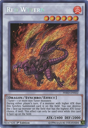 Red Wyvern [HSRD-EN022] Secret Rare - Duel Kingdom