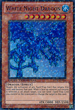 White Night Dragon [DT04-EN010] Super Rare - Duel Kingdom