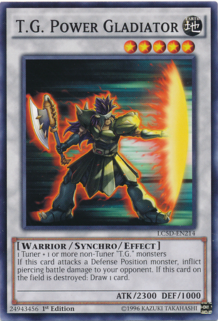 T.G. Power Gladiator [LC5D-EN214] Common - Duel Kingdom