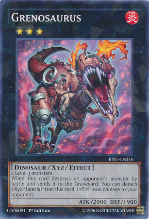 Grenosaurus [BP03-EN116] Shatterfoil Rare - Duel Kingdom