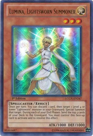 Lumina, Lightsworn Summoner [LCGX-EN247] Ultra Rare - Duel Kingdom