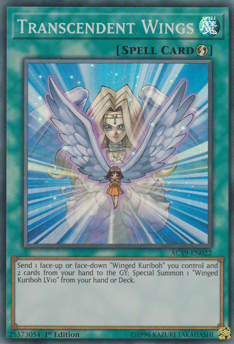 Transcendent Wings [AC19-EN022] Super Rare - Duel Kingdom