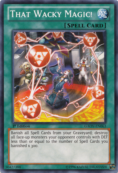 That Wacky Magic! [GAOV-EN063] Common - Duel Kingdom