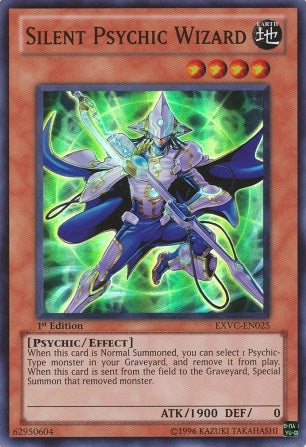 Silent Psychic Wizard [EXVC-EN025] Super Rare - Duel Kingdom