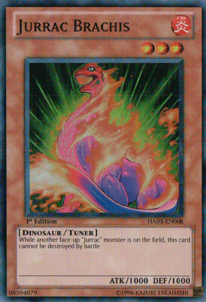 Jurrac Brachis [HA03-EN008] Super Rare - Duel Kingdom