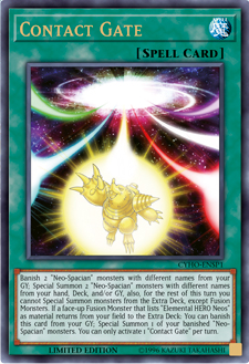 Contact Gate (Sneak Peek) [CYHO-ENSP1] Ultra Rare - Duel Kingdom