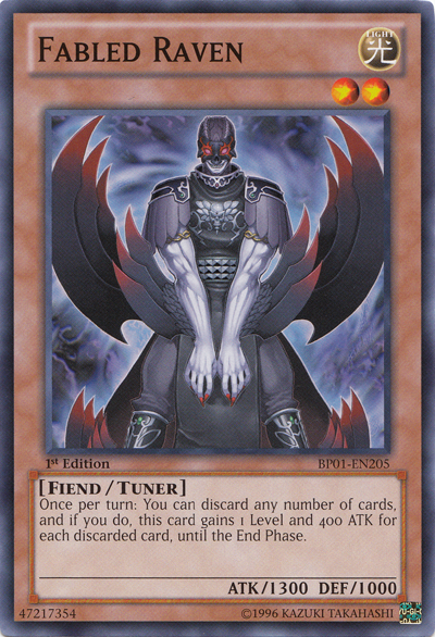 Fabled Raven [BP01-EN205] Common - Duel Kingdom