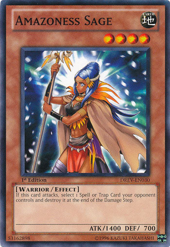 Amazoness Sage [DREV-EN030] Common - Duel Kingdom