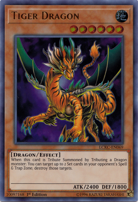 Tiger Dragon [LCKC-EN069] Ultra Rare - Duel Kingdom