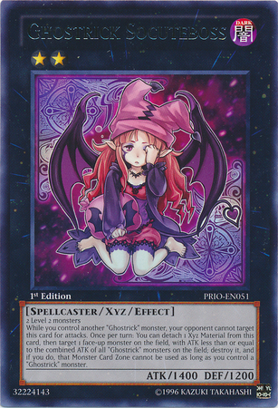 Ghostrick Socuteboss [PRIO-EN051] Rare - Duel Kingdom