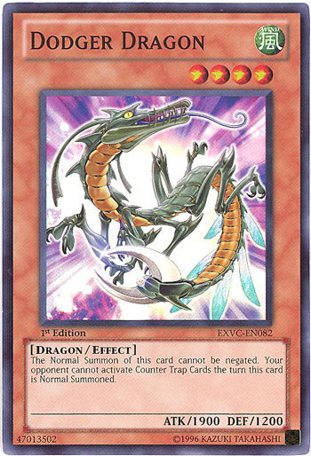 Dodger Dragon [EXVC-EN082] Super Rare - Duel Kingdom