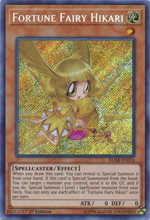 Fortune Fairy Hikari [BLHR-EN014] Secret Rare - Duel Kingdom