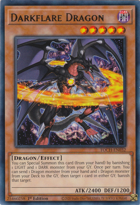 Darkflare Dragon [TOCH-EN032] Rare - Duel Kingdom