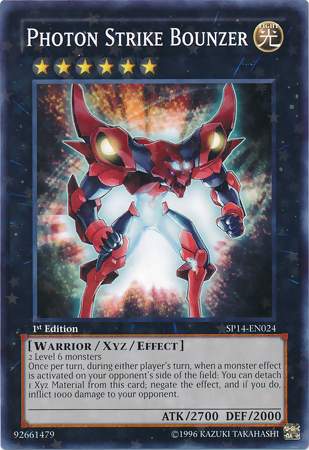 Photon Strike Bounzer [SP14-EN024] Starfoil Rare - Duel Kingdom